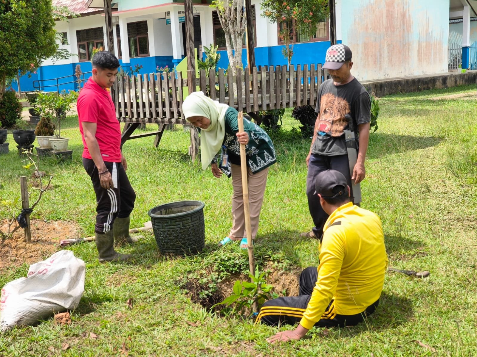 Membangun Budaya Hijau di Sekolah Penyangga IKN