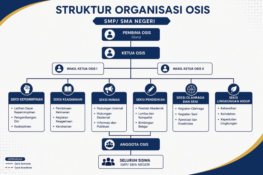 Struktur Organisasi Siswa (OSIS) Tahun 2025/2026